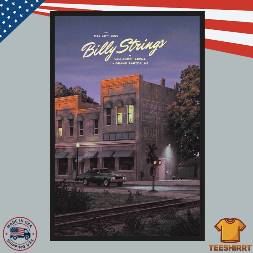 Billy Strings May 30, 2025 Van Andel Arena Grand Rapids, MI Poster