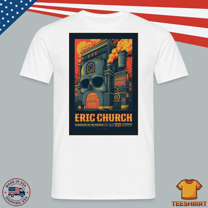 Eric Church May 23 2025 The Pinnacle Nashville TN Poster