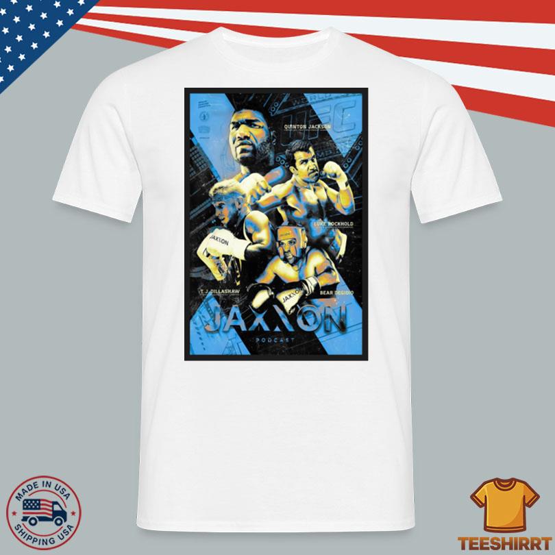 JAXXON UFC Poster Rampage Jackson X Luke Rockhold X T.J. Dillashaw