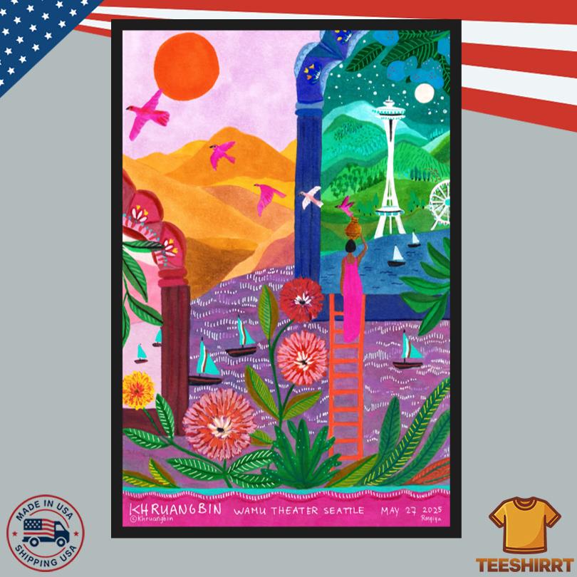 Khruangbin At WAMU Theater On May 27, 2025 Show Poster