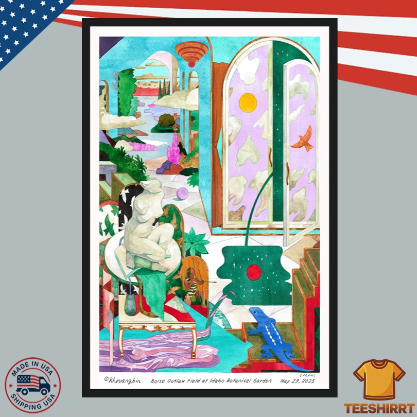 Khruangbin On May 29, 2025 In Boise, ID Tour Poster