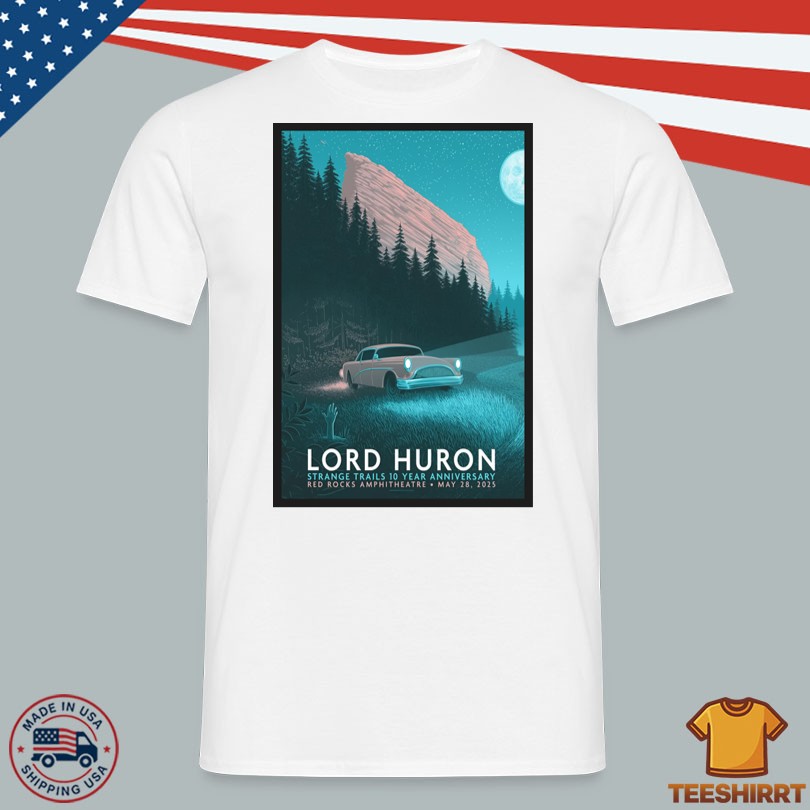 Lord Huron May 28 2025 Red Rocks Amphitheatre Morrison CO Poster