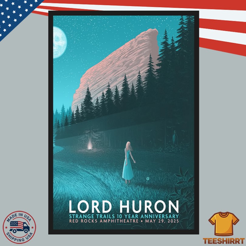 Lord Huron May 29, 2025 Morrison, CO Tour Poster