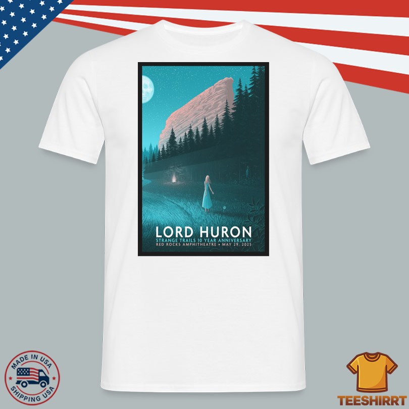 Lord Huron May 29, 2025 Morrison, CO Tour Poster