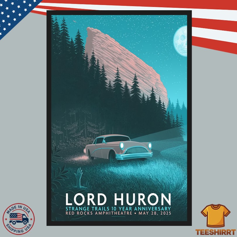 Lord Huron On May 28, 2025 In Morrison, CO Tour Poster