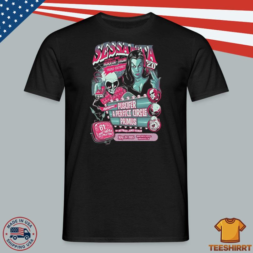 Sessanta May 24, 2025 Noblesville, IN Tour Shirt