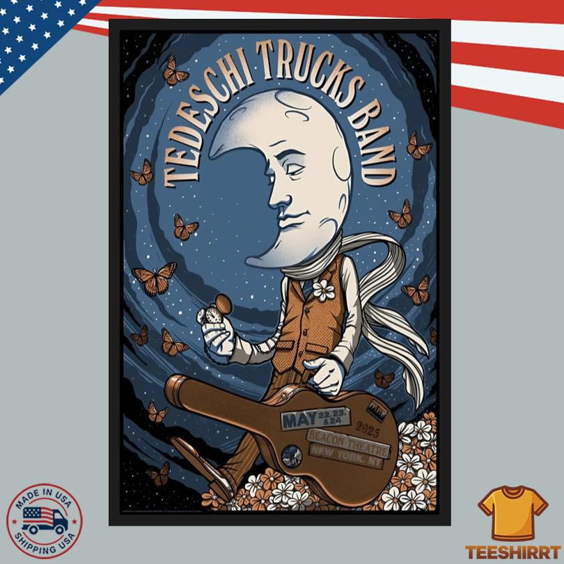 Tedeschi Trucks Band May 22-24 2025 Beacon Theatre New York NY Poster