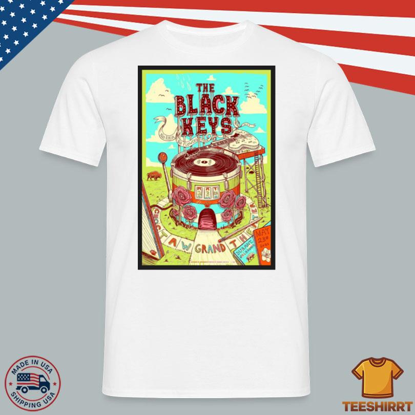 The Black Keys May 23 2025 Choctaw Grand Theater Durant OK Poster