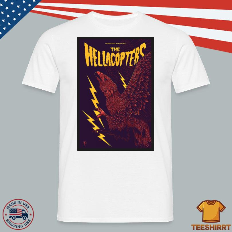 The Hellacopters Band Desertfest Berlin Tour Poster