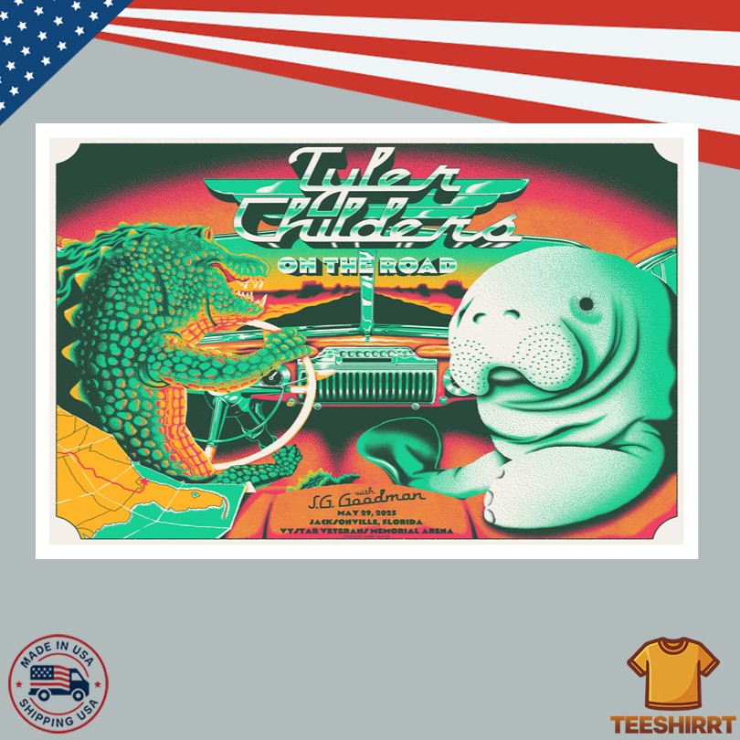 Tyler Childers VyStar Veterans Memorial Arena May 29, 2025 Show Poster