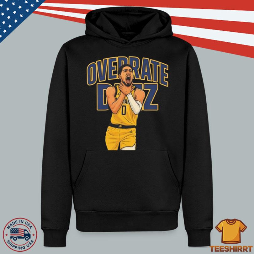 Tyrese Haliburton Choke Overrate Deez Tee