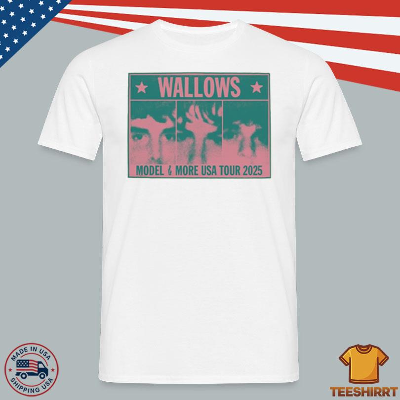 Wallows Bannd Model & More Tour USA Tee