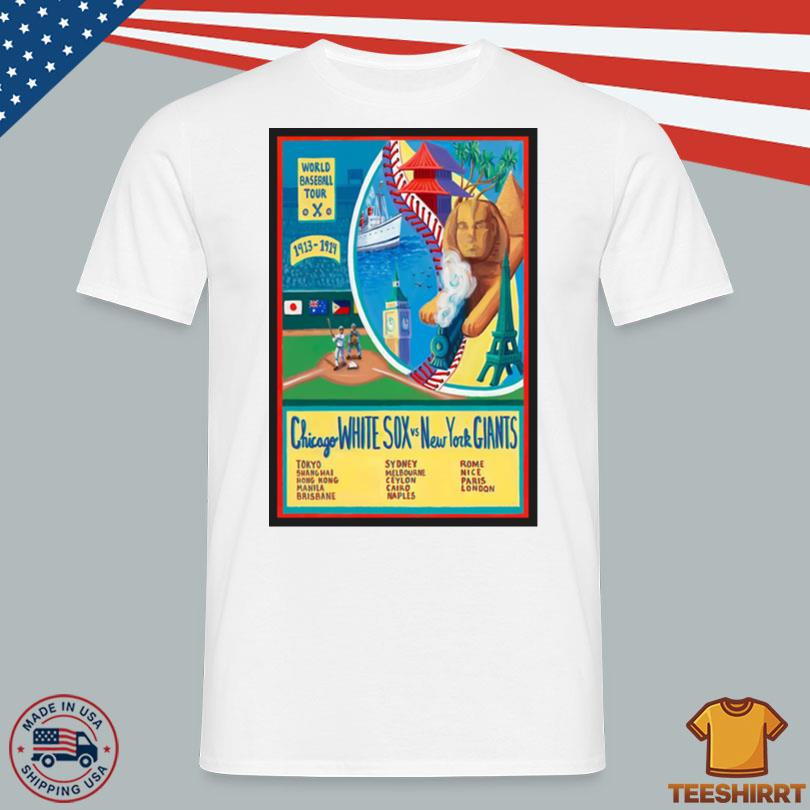 White Sox X Giants 1913-1914 World Tour Poster