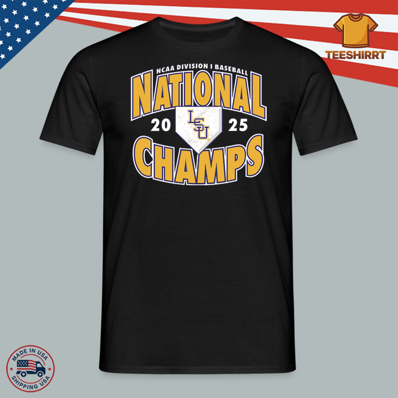 2025 National Champions LSU Tigers Baseball Shirt
