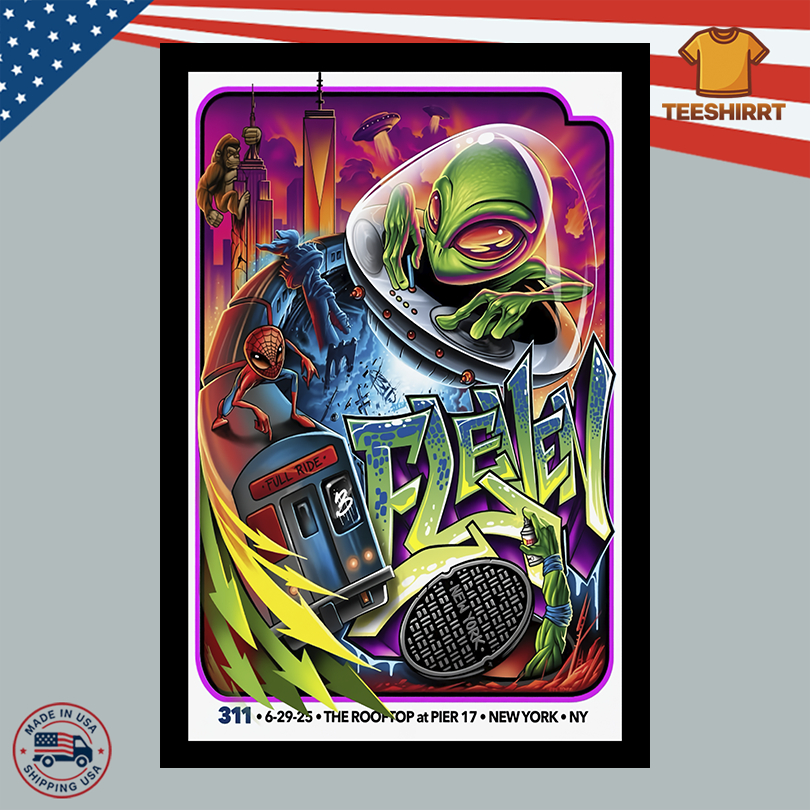 311 In New York, NY On Jun 29, 2025 Tour Poster