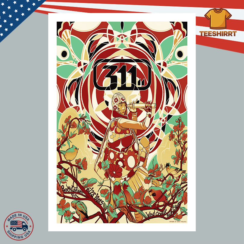 311 Wind Creek Event Center Bethlehem PA 06.28.2025 Poster