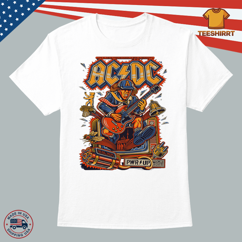 ACDC In Berlin Germany On Jun 30 2025 Tour Tee