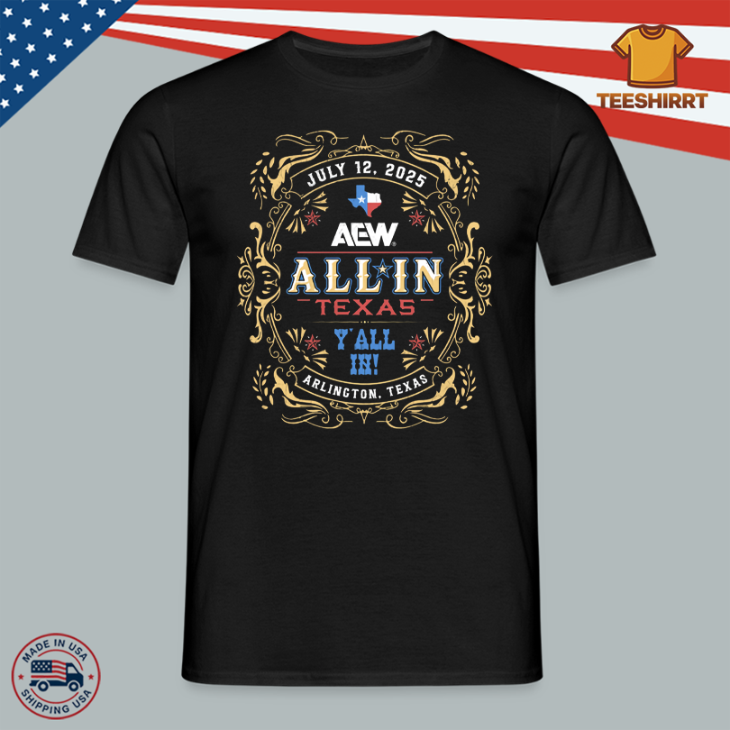 AEW All In Texas 2025 Event Tee