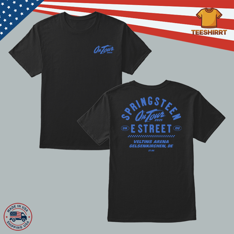 Bruce Springsteen Gelsenkirchen Concert Shirt 2025