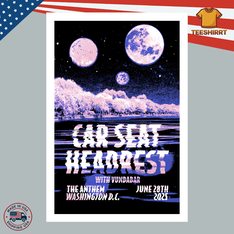 Car Seat Headrest June 28 2025 The Anthem Washington DC Poster