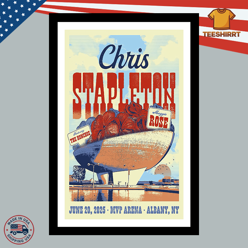 Chris Stapleton MVP Arena June 20 2025 Poster  