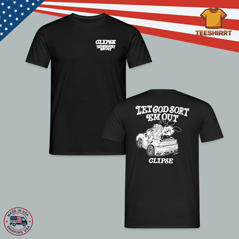 Clipse Verdy Let God Sort Em Out Graphic Black Tee