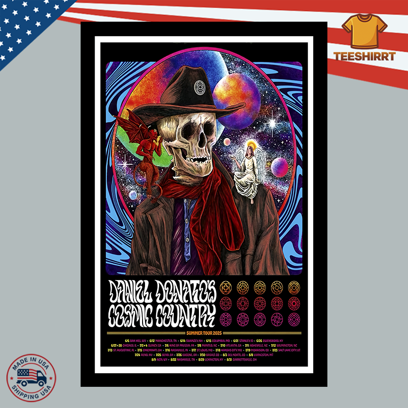 Daniel Donato Live Cosmic Country 2025 Poster
