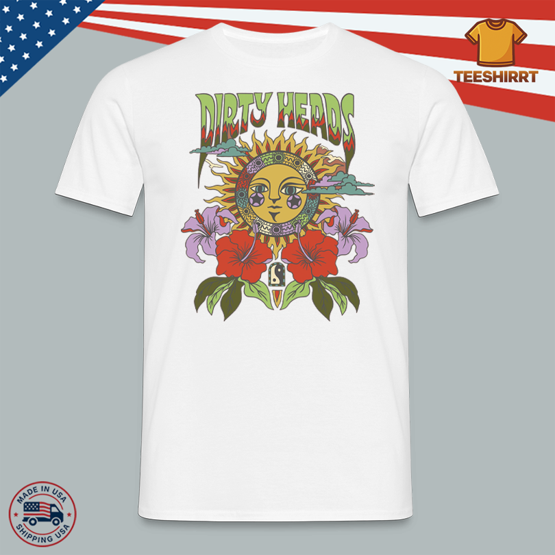 Dirty Heads Apparel Cali Sun Orange Tee