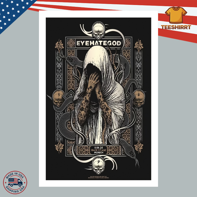 Eyehategod On June 11 2025 In Munich, Germany Poster