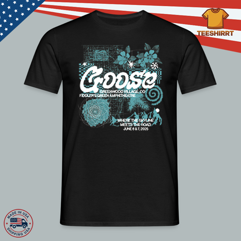 Goose Fiddlers Green Amphitheatre 2025 Show Shirt