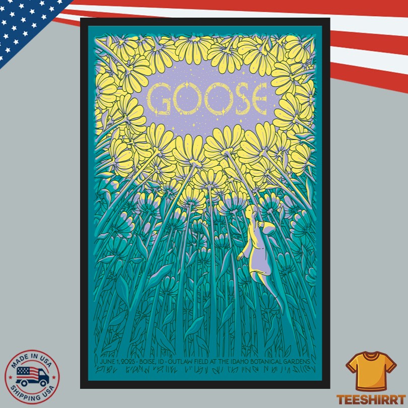 Goose Jun 1 2025 Outlaw Field Boise ID Poster
