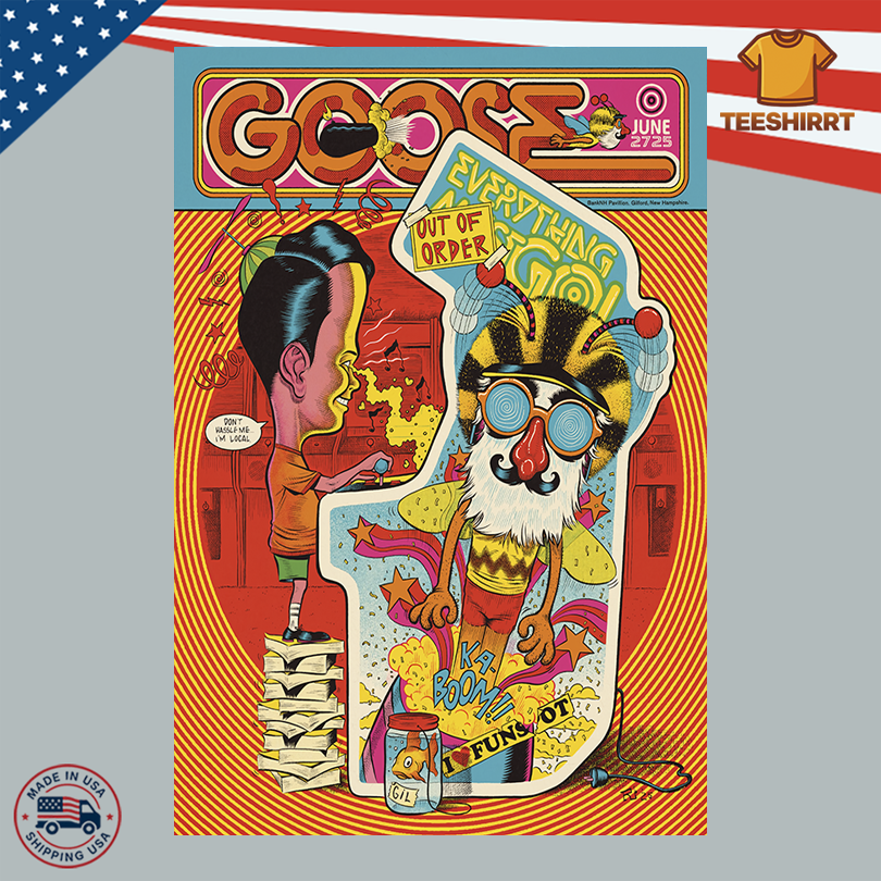 Goose On June 27 2025 BankNH Pavilion Show Poster