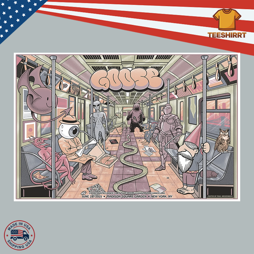 Goose On June 28 2025 Madison Square Garden Show Poster