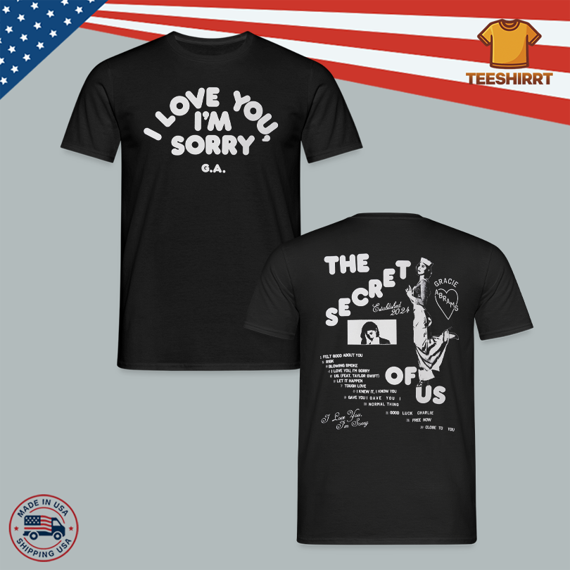 Gracie Abrams Tour Merch The Secret of Us Graphic Tee