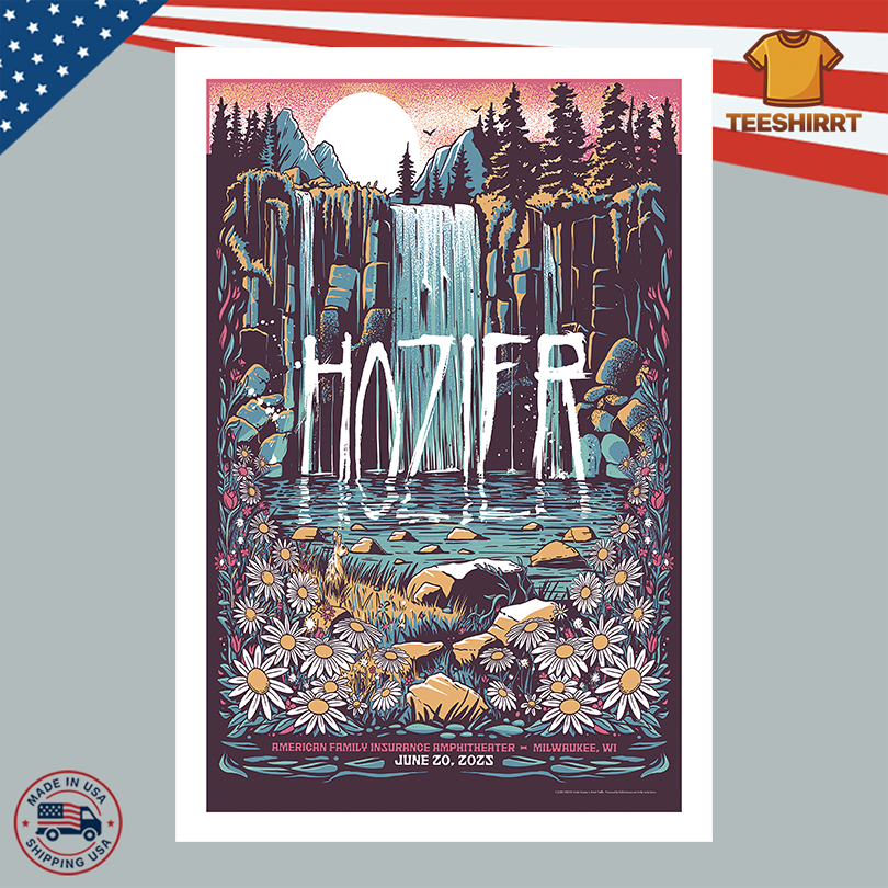 Hozier 07.20.2025 American Family Insurance Amphitheater Milwaukee, WI Poster