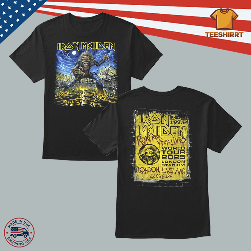 Iron Maiden Merch London UK June 28 2025 Shirt