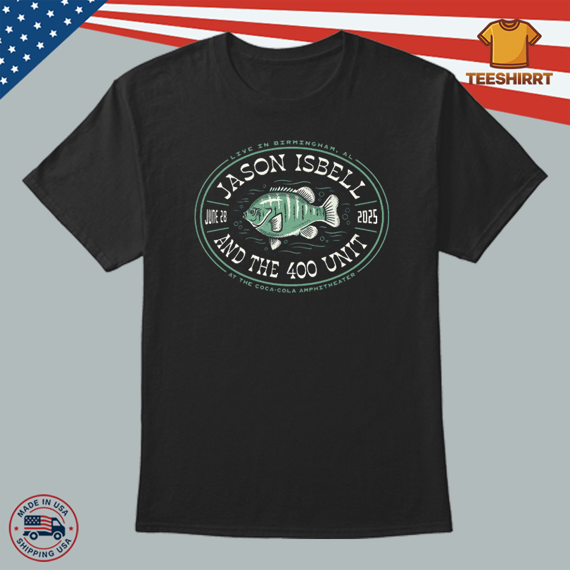 Jason Isbell Birmingham AL Show Shirt 2025