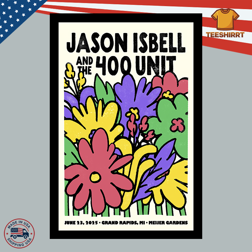 Jason Isbell & The 400 Unit In Grand Rapids MI On Jun 23 2025 Tour Poster