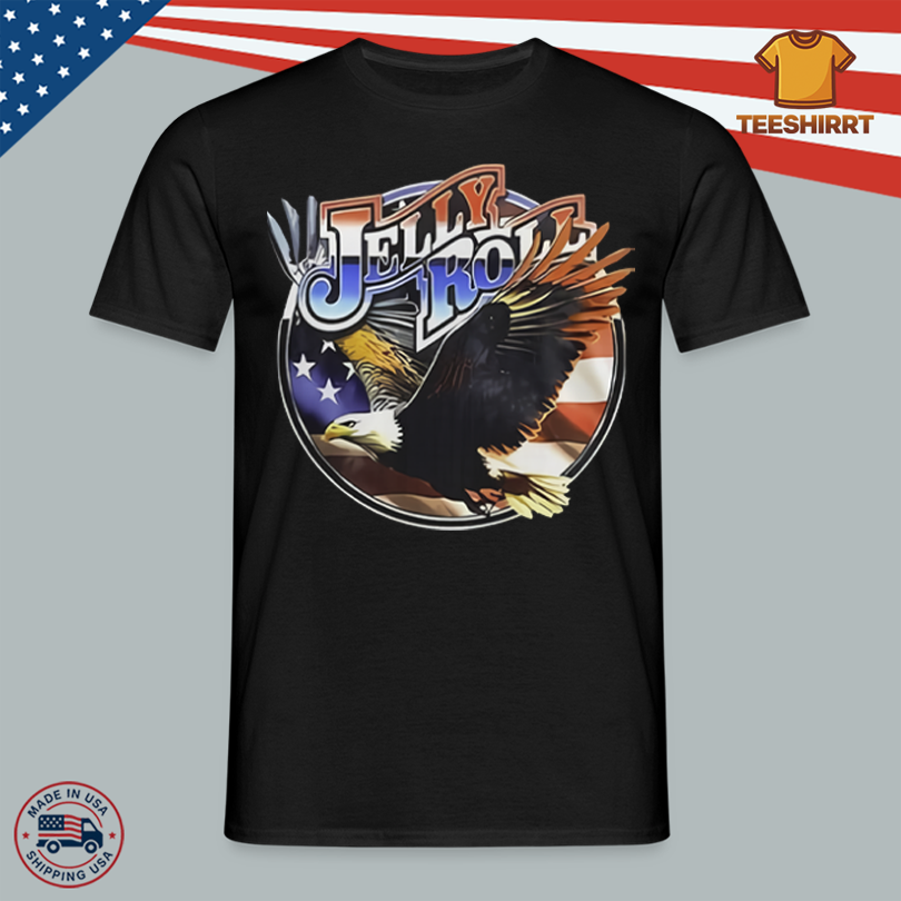Jelly Roll Store Black Eagle T-Shirt