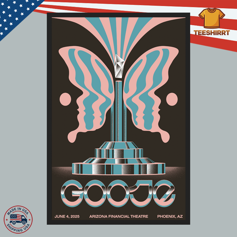 June 4, 2025 Arizona Financial Theatre Phoenix, AZ Goose Poster