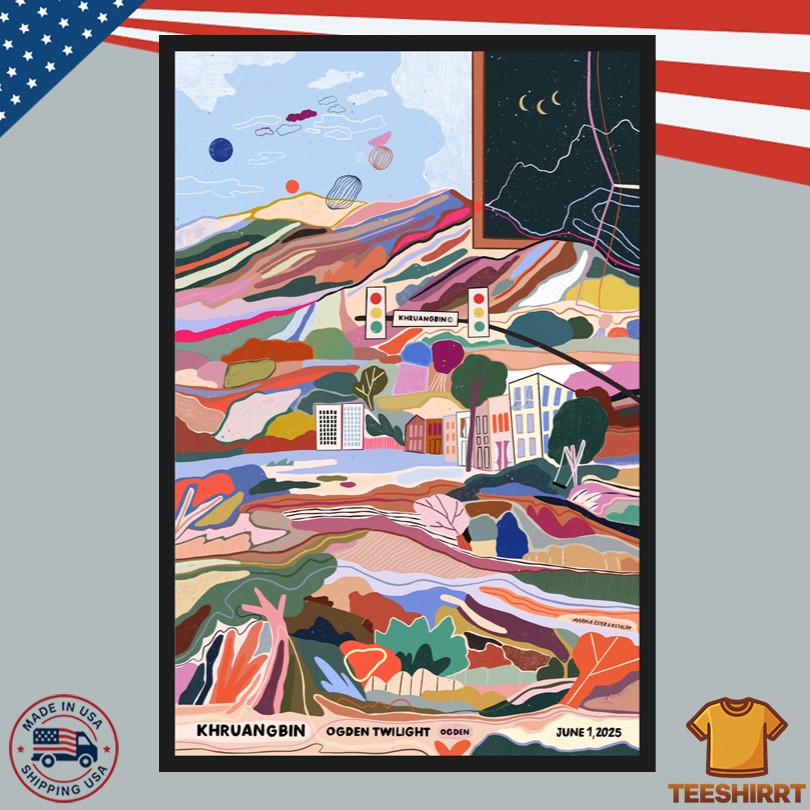 Khruangbin At Ogden Twilight On June 1, 2025 Show Poster