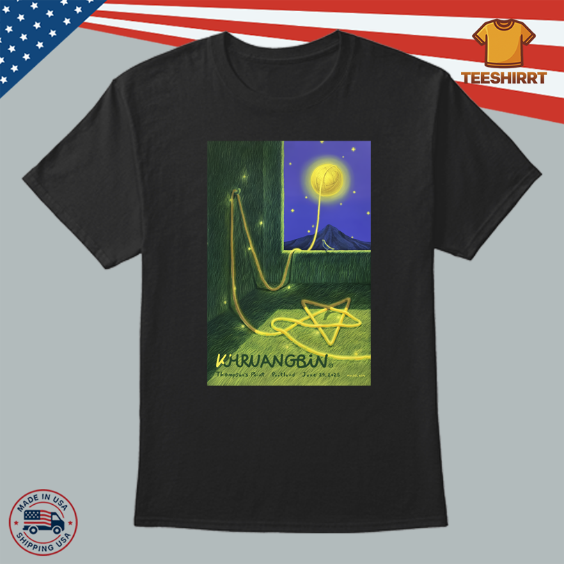 Khruangbin Portland, ME Jun 29, 2025 Tour Shirt