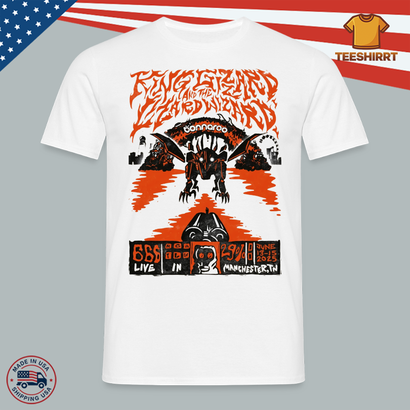 King Gizzard Live In Manchester TN 2025 Shirt