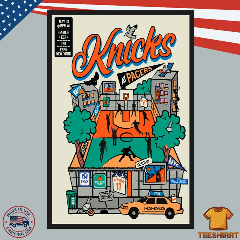 Knicks X Indiana Pacers May 31, 2025 Indianapolis, IN Poster