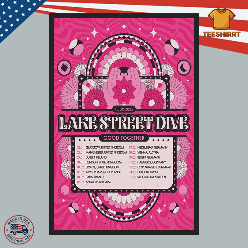 Lake Street Dive Tour 2025 Poster