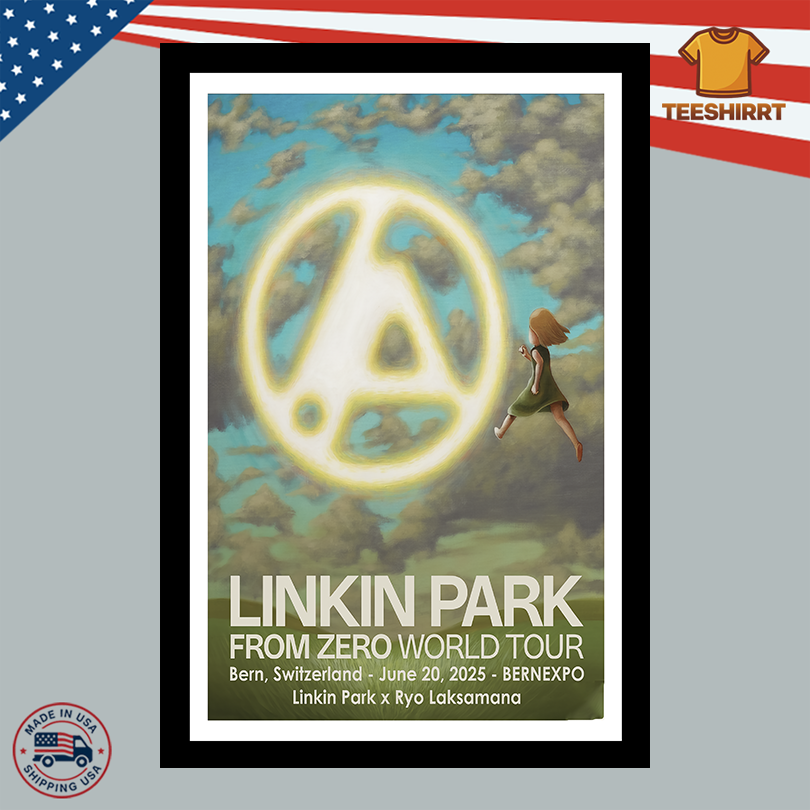 Linkin Park Tour Poster June 20 2025 In Bern Switzerland