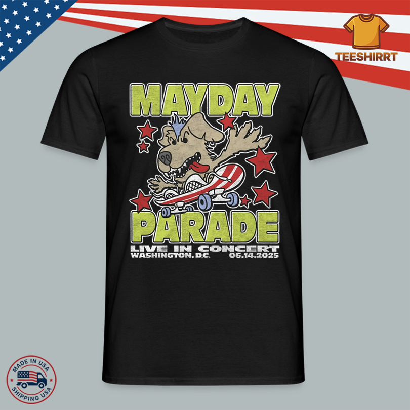 Mayday Parade 06.14.2025 RFK Stadium Grounds Washington DC Shirt