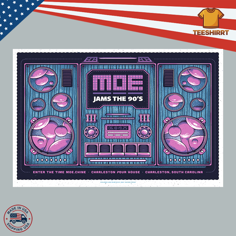 MOE. Tour Poster June 18 2025 In Charleston SC