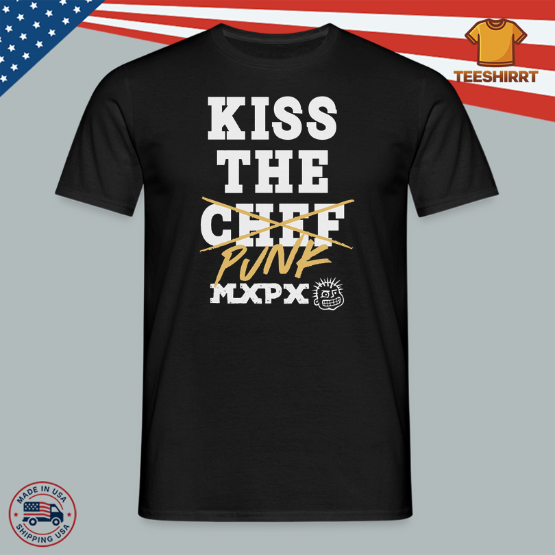 MxPx Merch Arsenal Kiss The Punk Tee