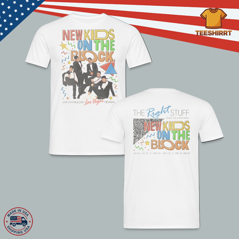 New Kids On The Block Live In Las Vegas, NV 2025 Shirt